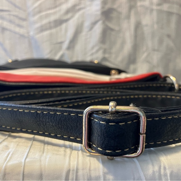 Stylish Red, White, & Black Women's Bag - Picture 3 of 5